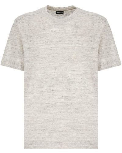 ZEGNA T-Shirts And Polos - White
