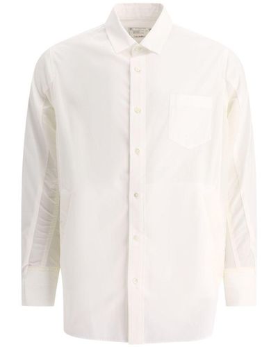 Sacai Poplin Shirt - White