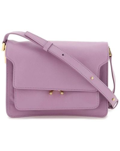 Marni Medium Trunk Soft Bag - Purple