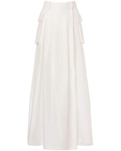 Alberta Ferretti Skirts - White