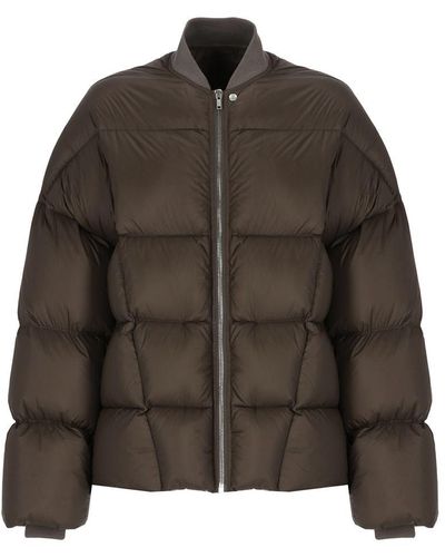 Rick Owens Coats Grey - Brown