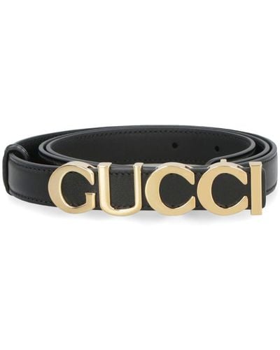 Gucci Buckle Belt - Black