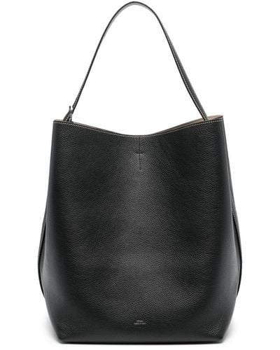 Totême Belted Tote Bags - Black
