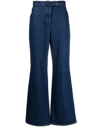 Giuliva Heritage The Laura Trousers Clothing - Blue