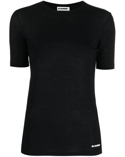 Jil Sander Logo-print T-shirt - Black
