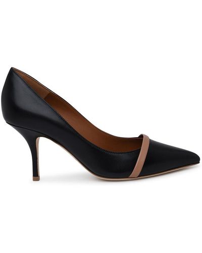 Malone Souliers Leather Rina 70 Pumps - Black