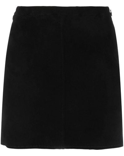 Forte Forte High-waisted Mini Skirt - Black