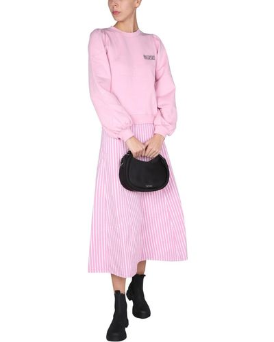 Ganni "isoli" Sweatshirt - Pink