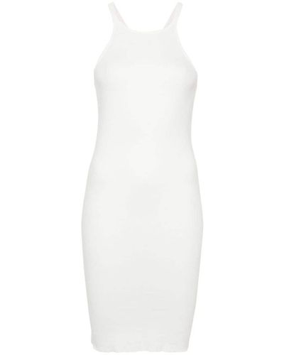 Rick Owens DRKSHDW Cotton Tank Dress - White