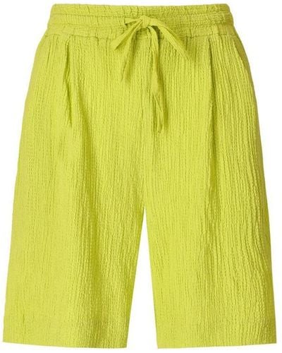 Essentiel Antwerp Didim Lime Bermuda Shorts - Yellow
