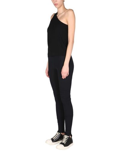 Rick Owens LEGGINGS With Elastic Band - Black