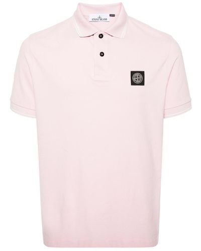Stone Island T-Shirts And Polos - Pink