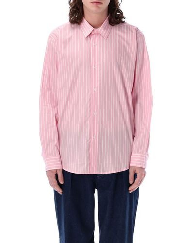 Pop Trading Co. Stripes Shirt - Pink