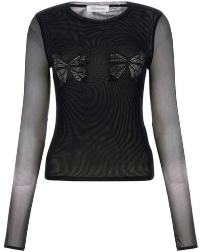 Blumarine Shirts - Black