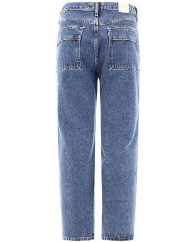 Agolde Cargo Straight-leg Jeans - Blue
