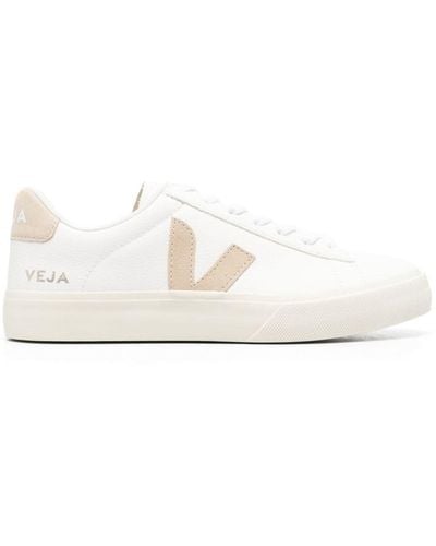 Veja Campo Leather Sneakers - White