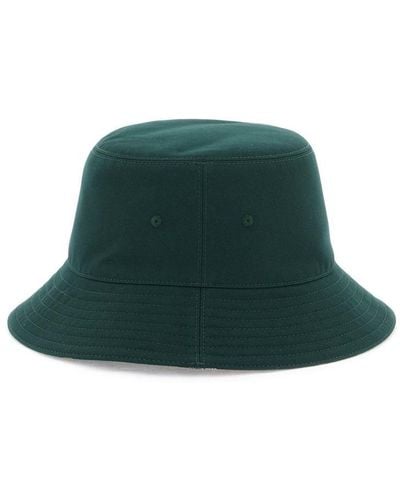 Burberry Cappello Bucket Reversibile - Green