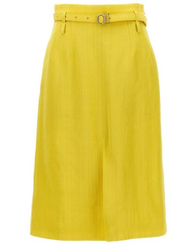 Jil Sander 66 Skirts - Yellow
