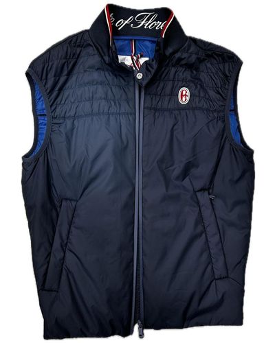 Conte Of Florence Dacca Vest - Blue