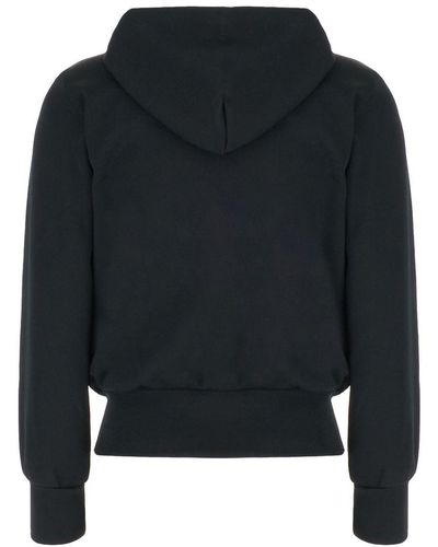 COMME DES GARÇONS PLAY Sweatshirt With Patch - Black