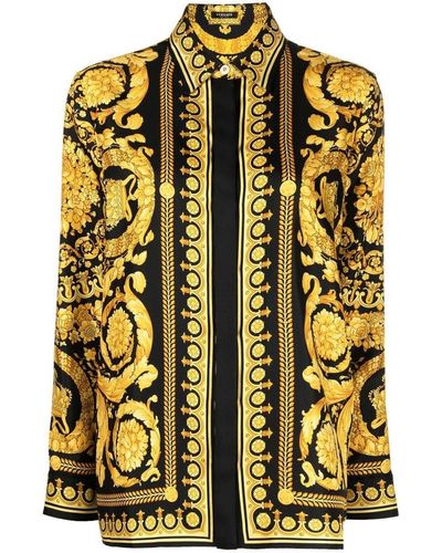 Versace Shirts for Women | Online Sale up to 82% off | Lyst