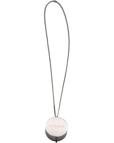 Vetements Grinder Necklace Accessories - Gray