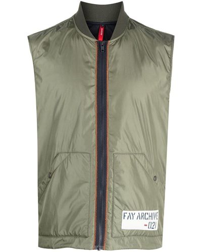 Fay Archive Vest - Green