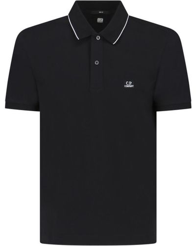 C.P. Company T-Shirts And Polos - Black