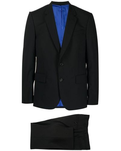 Paul Smith Single-breasted Tailored Suit - Blue
