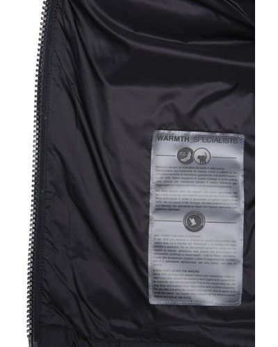 Ciesse Piumini Ciesse X J-ax"safe Reflex" Fabric Sleeveless Down Jacket With Pockets - Black