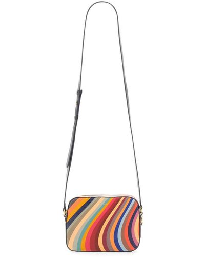 Paul Smith Shoulder Bag With Logo - White