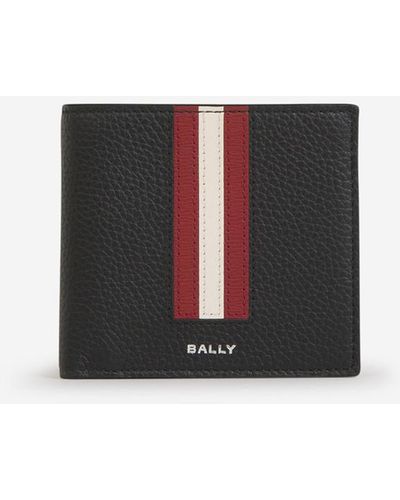 Bally Logo Leather Wallet - White