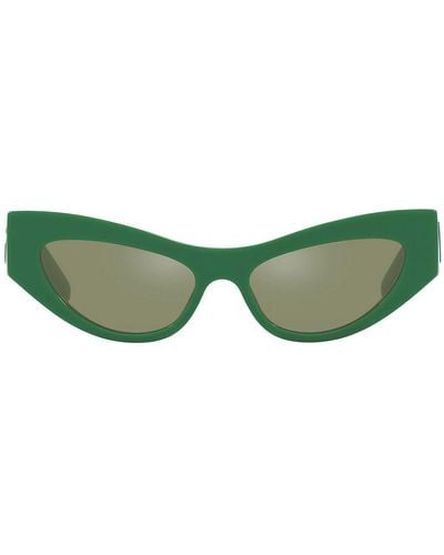Dolce & Gabbana Dg4450 Dg Crossed Sunglasses - Green