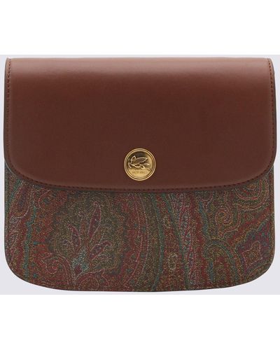 Etro Tan And Multicolour Paisley Essential - Brown
