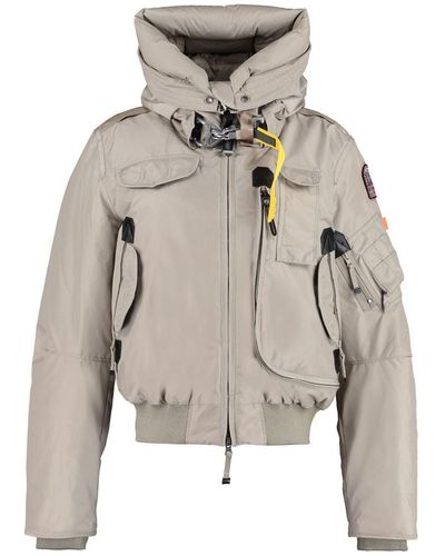 Parajumpers Gobi Hooded Down Jacket - Gray