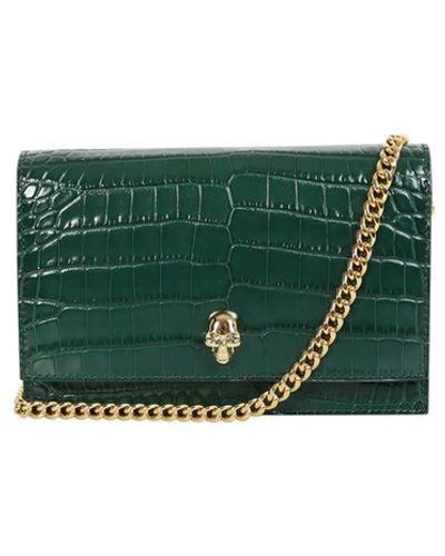 Alexander McQueen Mini Skull Evening Bag - Green