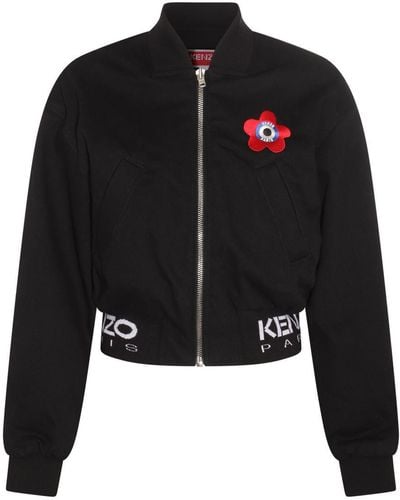 KENZO Coats - Black