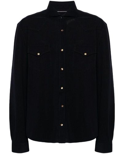 Brunello Cucinelli Shirts - Black