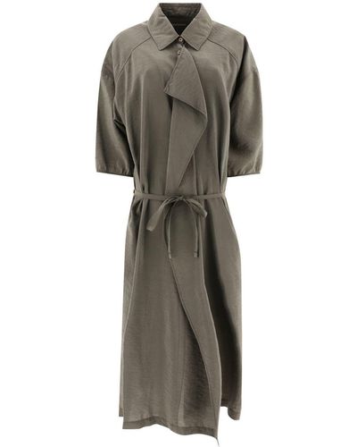 Lemaire Asymmetric Dress - Grey