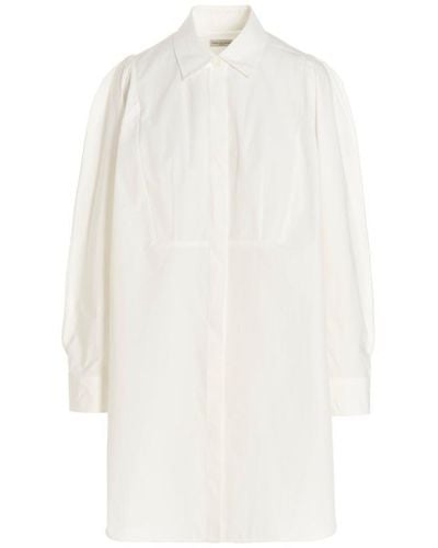 Dries Van Noten Dali 4027 W.w.dress Clothing - White