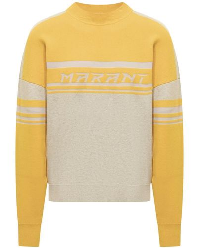 Isabel Marant Colby Jumper - Yellow