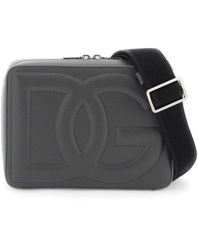Dolce & Gabbana Dg Logo Camera Bag For Photography - Black