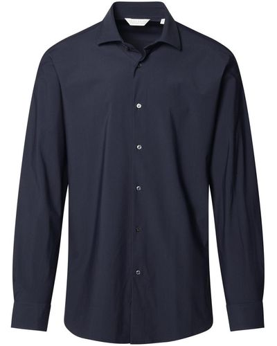 Brian Dales Nylon Blend Shirt - Blue