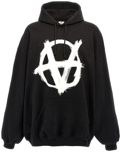 Vetements Diuble Anarchy Sweatshirt - Black