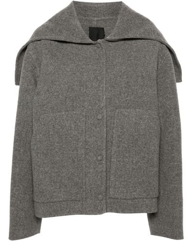 Givenchy Wool Blouson Jacket - Gray
