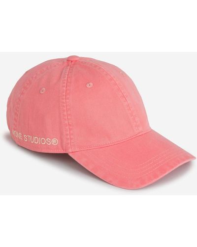 Acne Studios Baseball Cap Logo - Pink