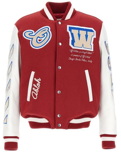 NWT OFF WHITE c/o VIRGIL ABLOH White Futura Spray Blazer Jacket Size 36/46  $2340
