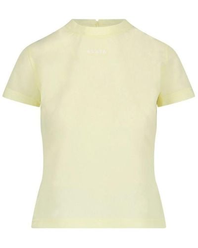 Alaïa Alaia T-Shirts & Tops - Yellow
