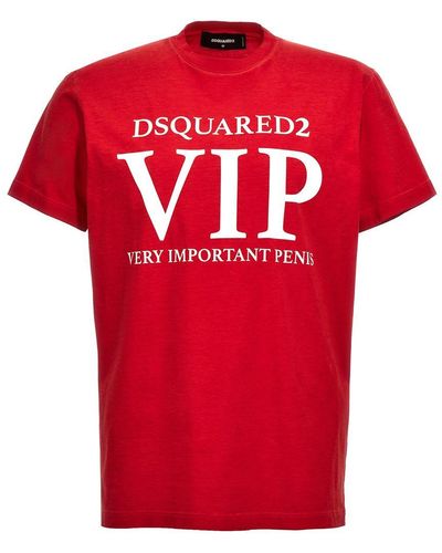 DSquared² T-Shirts And Polos - Red