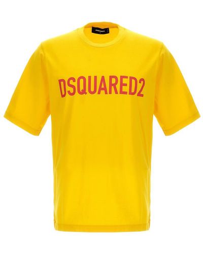 DSquared² T-shirt - Yellow